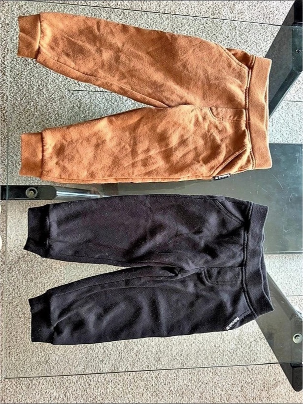 Timberland Toddler Jogger Sweatpants Boys 3T 2-Pair Set Black & Brown